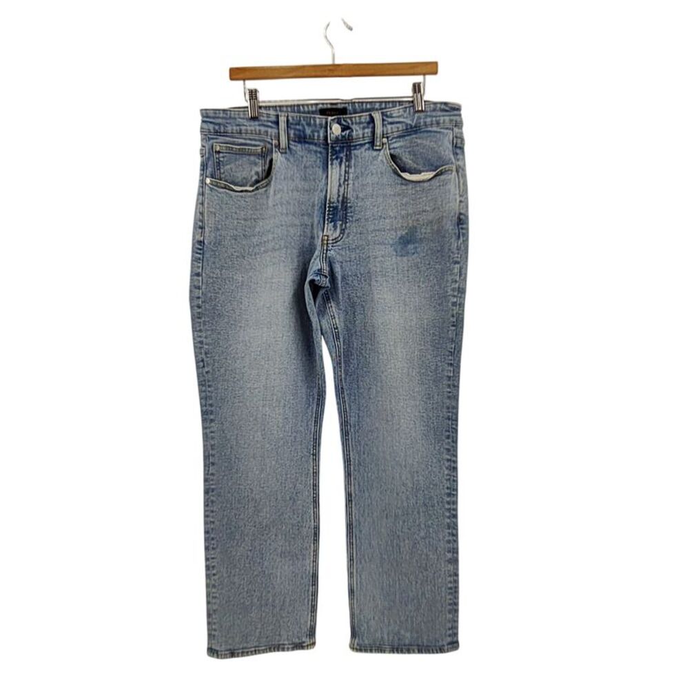 Quince Men Warren Stretch Straight Jeans Arctic Blue 35